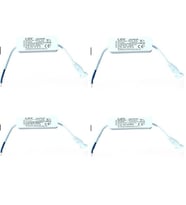 CATA CT-2517 4’lü Set 18–40W Slim Sabit Akım LED Driver 230mA 220V Trafo Güç Kaynağı LED Panel & Spot Sürücü