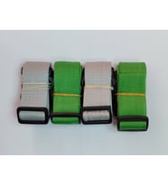 2 Adet Gri 2 Adet Yeşil Valiz Kemeri 4 Cm Toplam 4 Adet