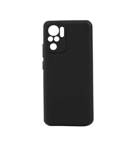 Xiaomi Redmi Note 10 Kılıf Biye Yumuşak Silikon Case (Siyah)