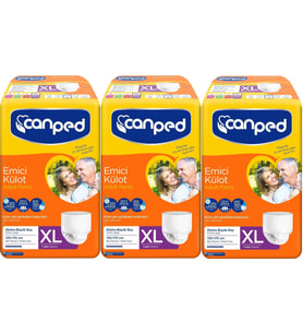 Canped Emici Külot Hasta Bezi XL-Extra Large Büyük Adet 21 (3PK*7)