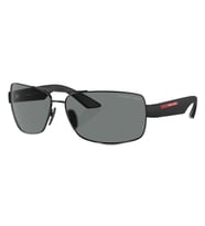 Prada Sport SPS50Z 1AB02G 65 Polarize Erkek Güneş Gözlüğü (Siyah)