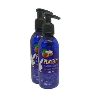 Playboy Coconut Flavored Pure Edible Massage Oil 120ml Hindistancevizi Aromalı Masaj Yağı 2 Adet
