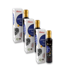 Balen Çörek Otu Yağı Soğuk Pres 3 x 250 ml