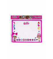 40x30 cm Lisanslı  Lol El Tipi Yazı Tahtası-çıtalı 5898 (Pembe)