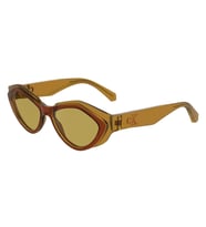 Calvin Klein CKJ24621S 618 53 Kadın Güneş Gözlüğü (Kahverengi)