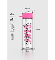 Renga Falcon Stay Desenli 630 ml Pipetli Tritan Matara 912016 Fuşya