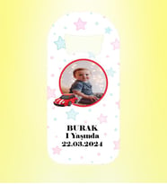 Arabalı Resimli Gökyüzü Magnet Açacak Kişiye Özel