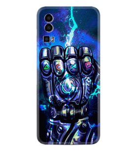 General Mobile GM 23 Kılıf Silikon Desen Özel Seri Thunder Play 1760