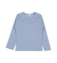 Civil Girls Yakalı 2-5 Yaş Sweatshirt - Mavi
