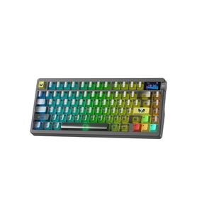 Nova75 Mekanik RGB Klavye TKL Dream Switch Tri Mode Kablosuz Makrolu Hot Swap Gaming Oyu