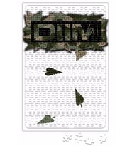 Logo Dıım floral Camuflado Puzzle 240 Parça Yapboz