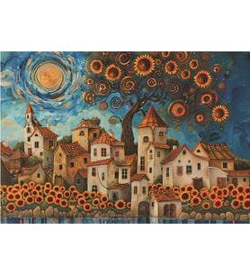 Anatolian 1000 Parça Ayçiçekleri Puzzle - Onur Aslan