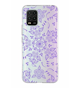 Xiaomi Mi 10 Lite Uyumlu Kapak Nostalji Desen Tasarımlı Şeffaf Silikon Kılıf