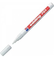 Edding 751 Paint Marker BEYAZ Boya Kalemi Yuvarlak Uç
