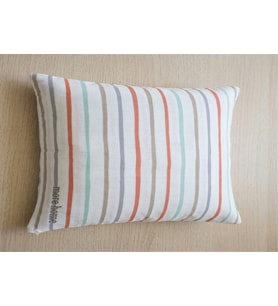 More Home Müslin Bebek Yastık Kılıfı 2 Adet 35X45 Çizgi Desenli