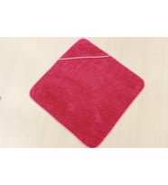 Ender Home Bebek Kundağı Havlu Yeni Doğan Bebek Banyo Havlusu Bukle Kundak Standart-Fuşya