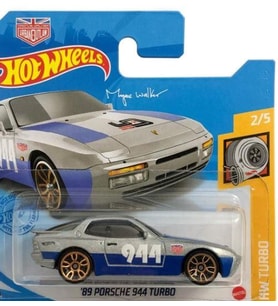 Hot Wheels Tekli Arabalar '89 Porsche 944 Turbo GRY56