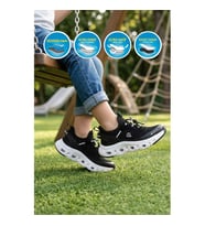 Minican BXZ001 F İndigo-Lacivert Geniş Kalıp Erkek Çocuk Spor Ayakkabı