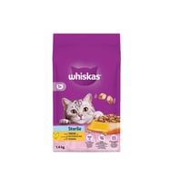 Whiskas Tavuklu Kısırlaştırılmış Kedi Maması 1.4 Kg