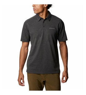Columbia Am2996 Havercamp Pique Erkek Polo T-shirt (Siyah)