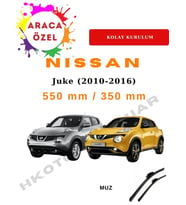 Nissan Juke (2010-2016) Araca Özel Silecek Ön İki Muz
