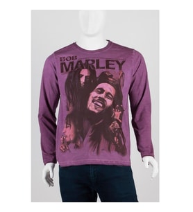 Bob Marley Unisex Pamuklu Regular Fit Tişört Medium (Karışık)