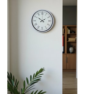 36 Cm Beyaz Roman Rakamlı Duvar Saati