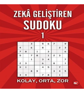 Zeka Geliştiren Sudoku 1 Kolay - Orta - Zor