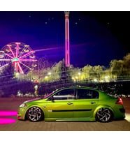 renault megane 2 sedan yan marşpiyel takımı - PLASTİK