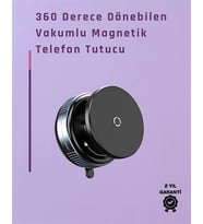 Çift Taraflı Vakum Emme Özellikli 4.7+ İnç Telefon Tutucu – Güvenli Sabitleme
