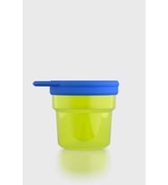 Renga Nest Kids 250 ml Silikon Kapaklı PP Atıştırma Kabı 222058 Turuncu-Pembe
