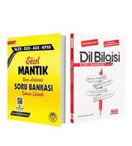 Tasarı Yayınları ALES DGS KPSS Sözel Mantık ve AKM Dil Bilgisi Soru Bankası Seti 2 Kitap