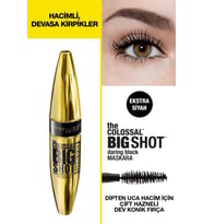 Maybelline Maskara The Colossal Big Shot Daring Black - Ekstra Siyah