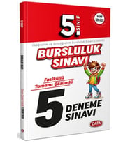 5. Sınıf Bursluluk Sınavı Fasiküllü 5 Deneme Sınavı Data Yayınları