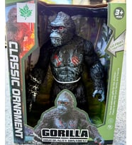 Gorilla Mekanik Kolları Ve Vücudu Oynar Hıgh Qualıty Ornament Model Dev Hayvan Figür Oyuncak