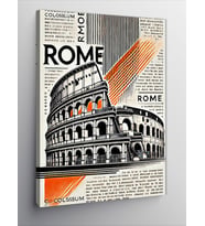 Kanvas Tablo Roma Kolezyum Posteri