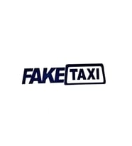 Fake Taksi Oto özel yeni sticker 20*5 Cm