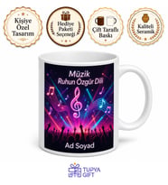 Festival Hatırası Tasarımlı Baskılı Kupa Bardak Hediyelik Porselen Mug