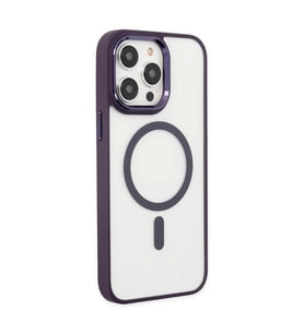 Apple İphone 13 Pro Kılıf Room Magneticsafe Silikon - Derin Mor