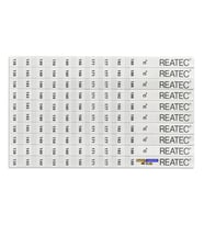 REATEC Sıcaklık Ölçüm Etiketi Isı Ölçer Ölçüm Aralığı 138 °c - 188 °c (10ADET)