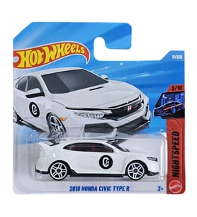 Hot Wheels 2018 Honda Civic Type R - Beyaz (1/64) 2025 Serisi