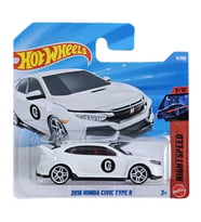 Hot Wheels 2018 Honda Civic Type R - Beyaz (1/64) 2025 Serisi