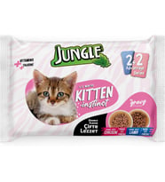 4 x 100 Gr Çift Lezzet Pouch Yavru Kedi Tavuk-Kuzu