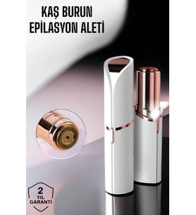 Taşınabilir ve Şık Yüz Kaş Epilatörü Hassas Ciltlere Özel
