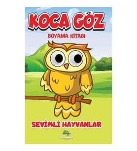 Koca Göz Boyama –Sevimli Hayvanlar