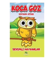 Koca Göz Boyama –Sevimli Hayvanlar