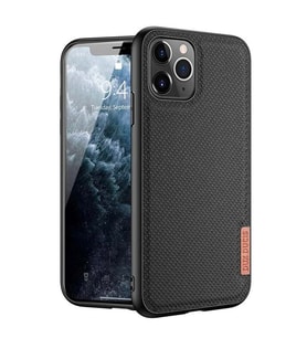 Dux Ducis Fino Serisi iPhone 11 Pro Max Kılıf Premium Dokuma Silikon Kılıf-(5775 - SSSSSS9945-8