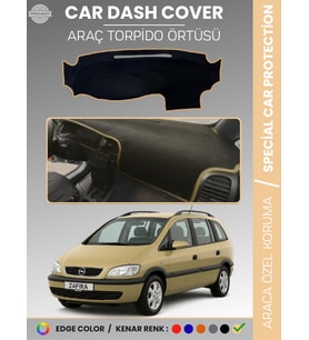 OPEL ZAFİRA A (1999-2003) Torpido Örtüsü Ön Göğüs Torpido Koruma Birebir Uyum Kaymaz Özel Kesim