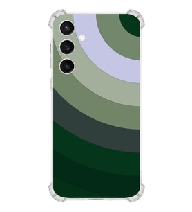 PrintiFy Samsung S23 FE Uyumlu Köşe Korumalı Renk Cümbüşü C Tasarımlı Şeffaf Silikon Kılıf