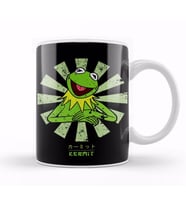 Kermit The Frog Retro Japanese Kupa Bardak Porselen